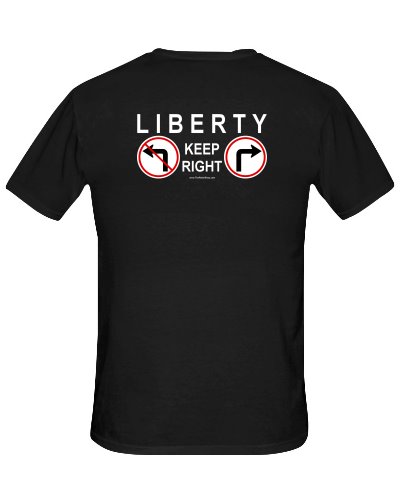 Liberty, Keep Right cotton t-shirt Liberty, Keep Right cotton t-shirt